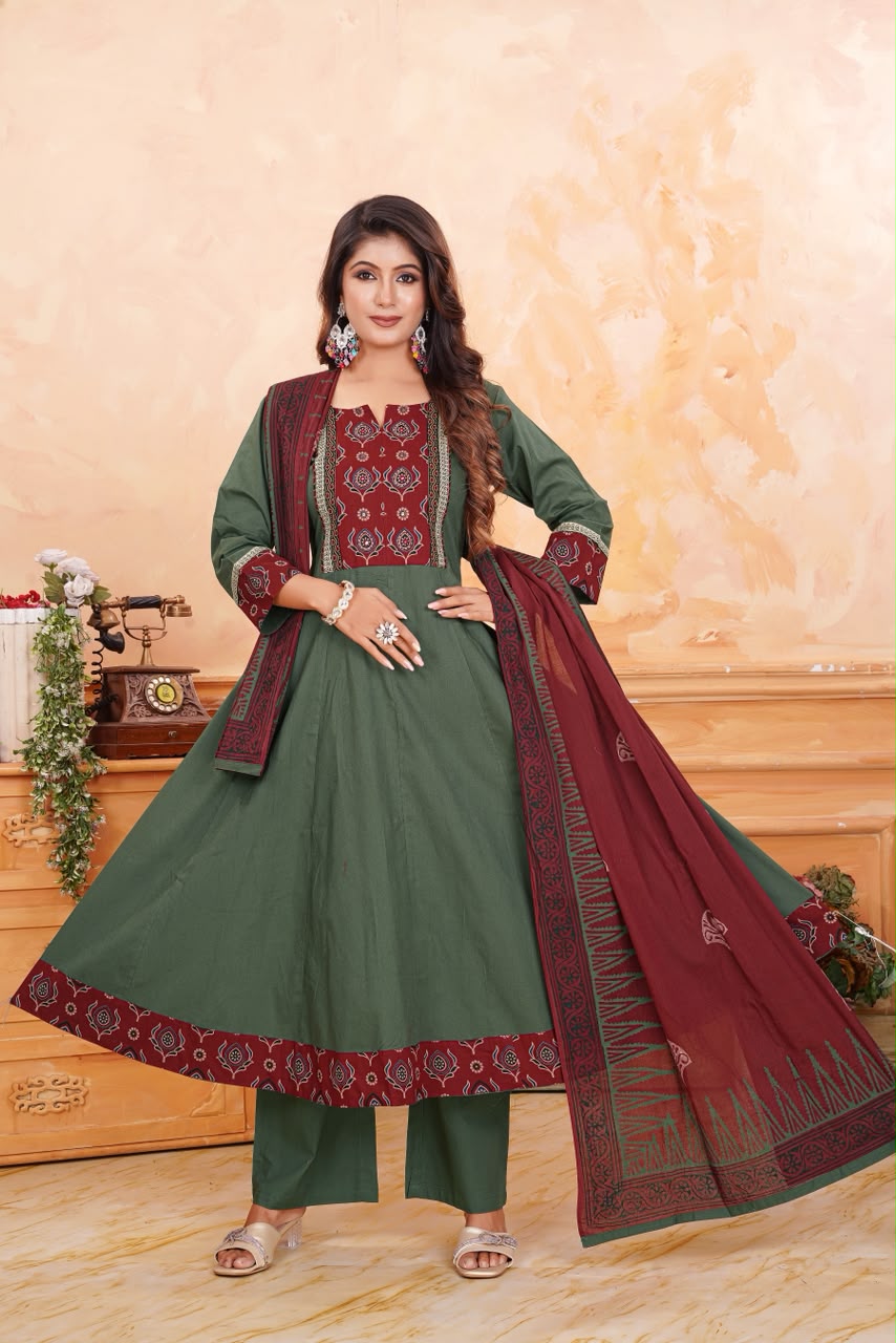 Premium Ethnic 3 Piece Kurti Sets - Style WhatsApp Image 2026-07-27 at 3.12.08 PM (2)